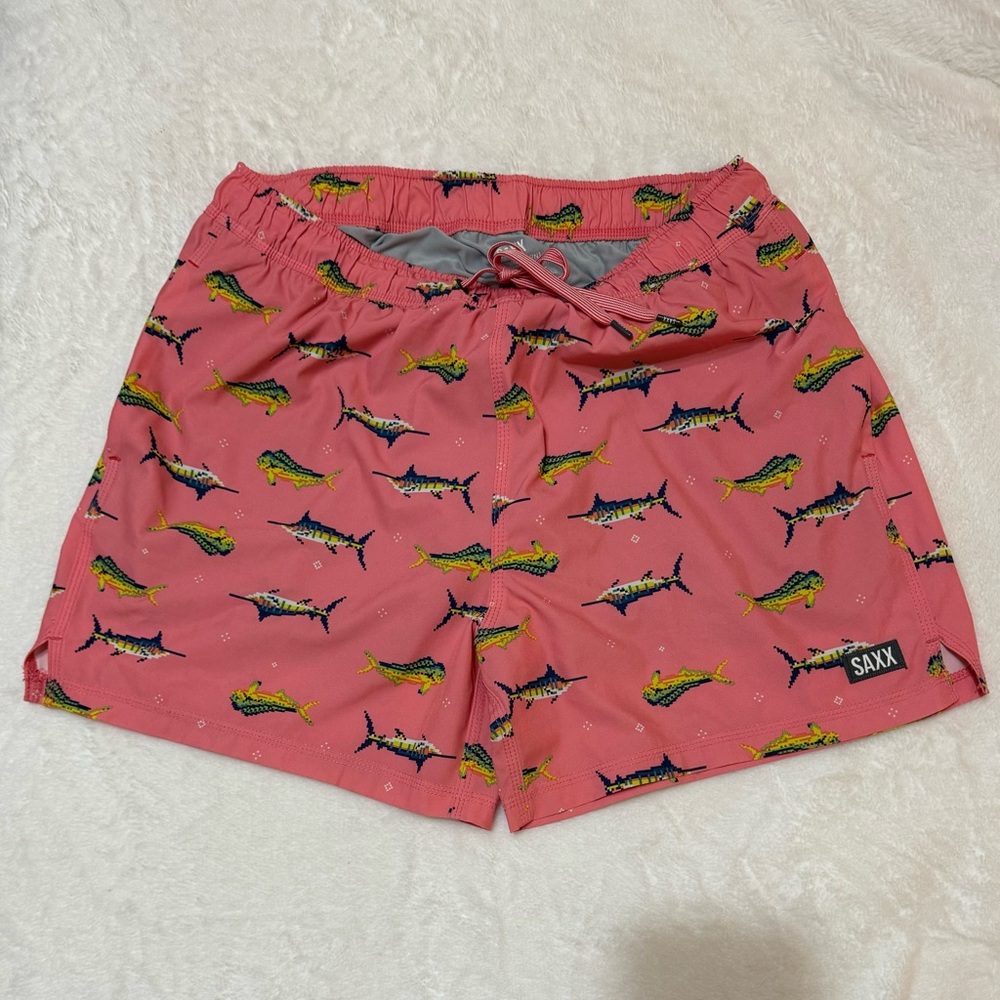 Men’s SAXX oh Buoy 2N1 Swim Trunks | Drop Temp Cooling Liner w/ Ballpark Pouch